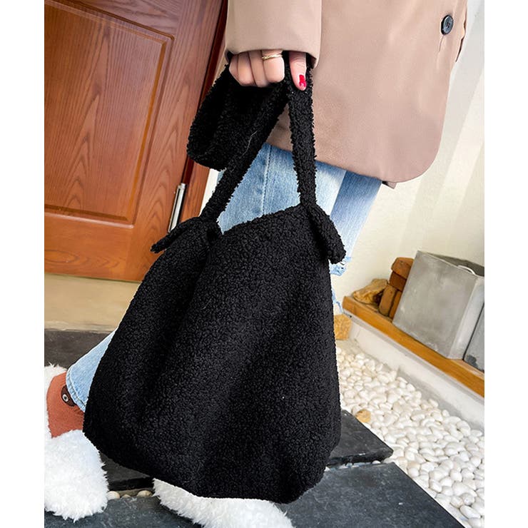 ボアバッグ レディース トートバッグ秋冬 | SUNSHINE CLOSET | 詳細画像3 