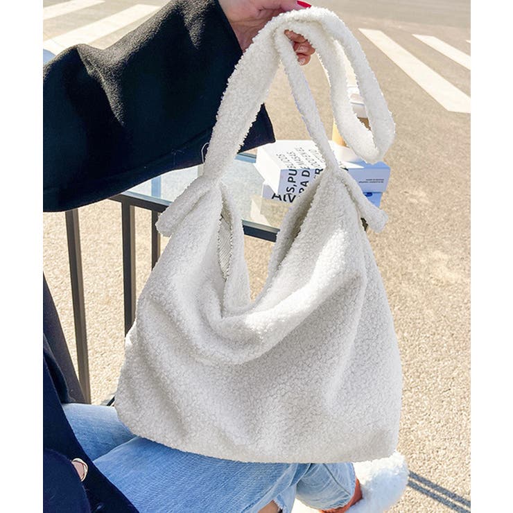 ボアバッグ レディース トートバッグ秋冬 | SUNSHINE CLOSET | 詳細画像7 