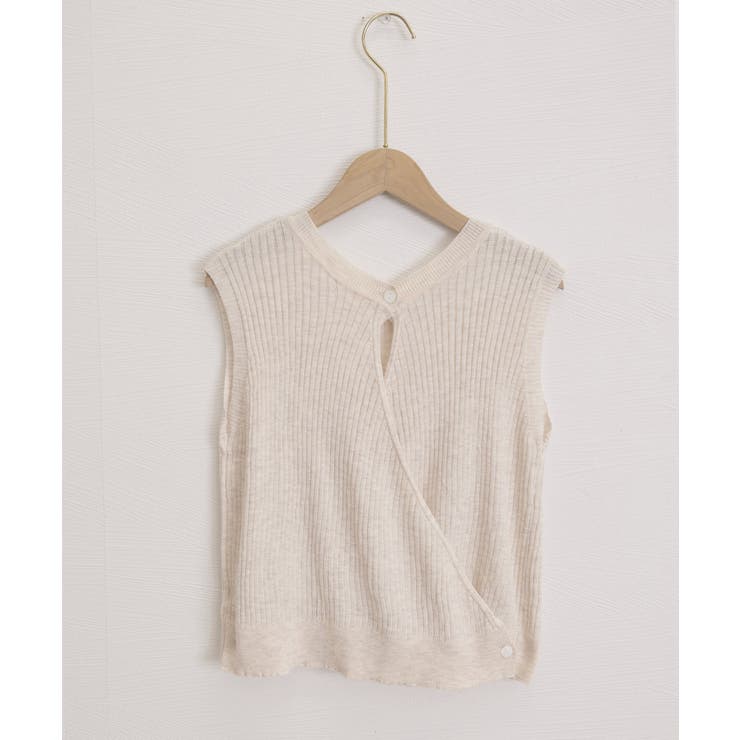 前後2WAYリブニット ノースリーブトップス レディース | SUNSHINE CLOSET | 詳細画像20 