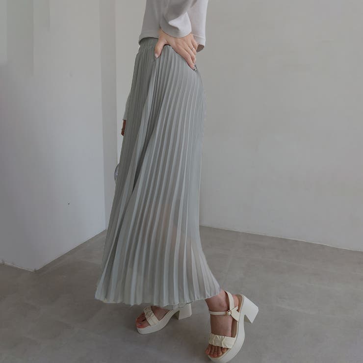 レディース シフォンフレアパンツ 体型カバー | SUNSHINE CLOSET | 詳細画像31 