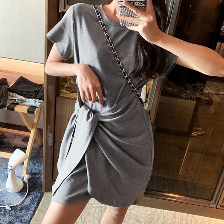 ドレープワンピース ウエストリボン ミニワンピース 品番 Agcw Angelcloset エンジェルクローゼット のレディースファッション通販 Shoplist ショップリスト