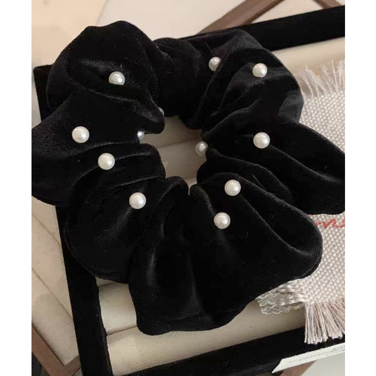 パール ヘアリング シュシュ 大人っぽい | SUNSHINE CLOSET | 詳細画像6 