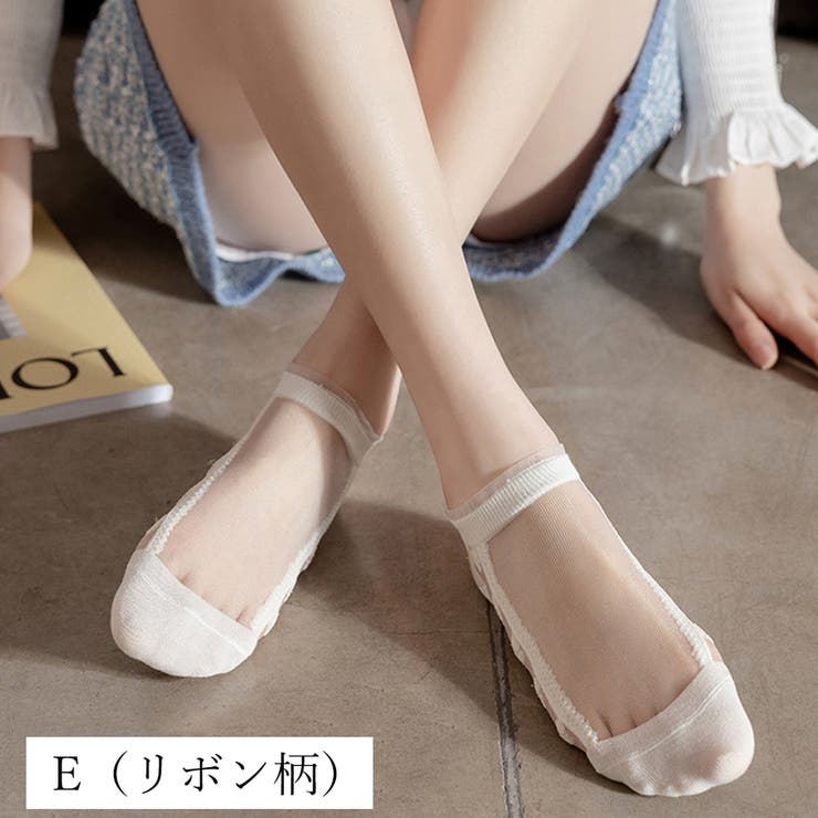 シースルーソックス 花柄 レース女性用 | SUNSHINE CLOSET | 詳細画像11 