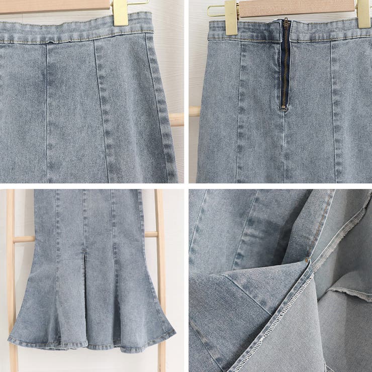 デニムマーメイドスカート大人セクシー | SUNSHINE CLOSET | 詳細画像17 