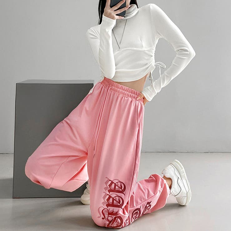 スウェットジョガーパンツ レディース韓国[品番：AGCW0004370