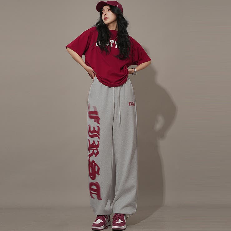 スウェットパンツ 韓国 ジョガーパンツ夏[品番：AGCW0004459