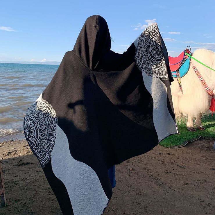 ニットマント レディース ニットマフラー | SUNSHINE CLOSET | 詳細画像5 