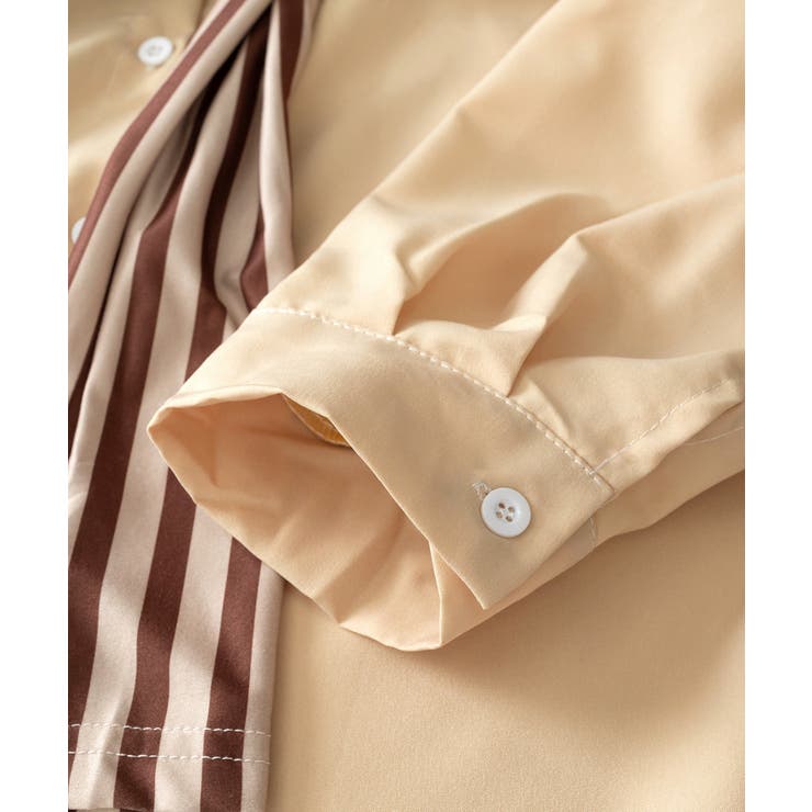 オフショルダーシャツ肩掛け付きシャツ春夏 | SUNSHINE CLOSET | 詳細画像19 