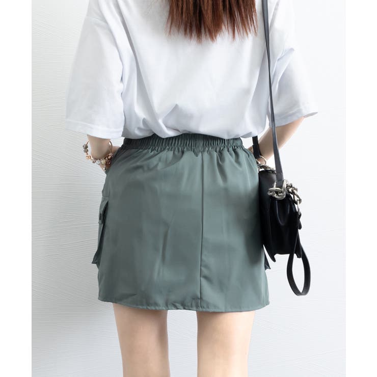 カーゴスカート ハイウエストミニスカート | SUNSHINE CLOSET | 詳細画像20 