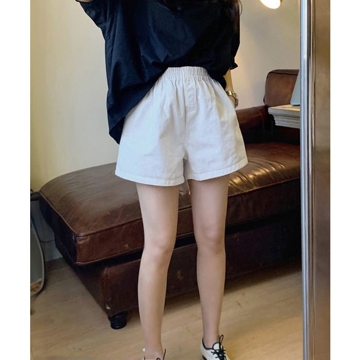 ショートパンツ レディース美脚ショーパン[品番：AGCW0006771