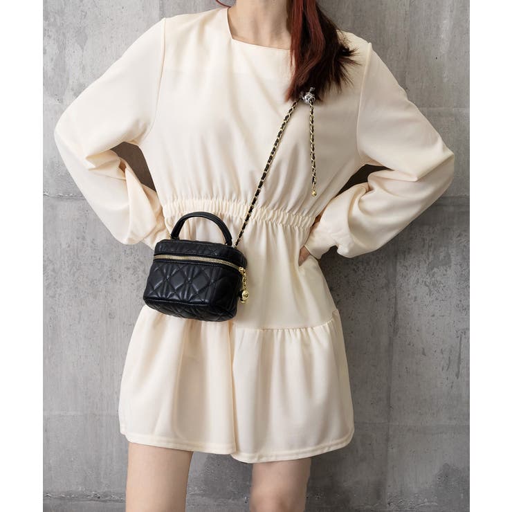 ティアードミニワンピース ウエストマーク | SUNSHINE CLOSET | 詳細画像11 