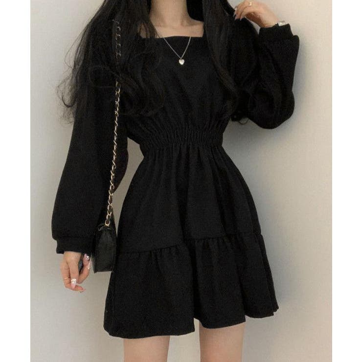 ティアードミニワンピース ウエストマーク | SUNSHINE CLOSET | 詳細画像3 