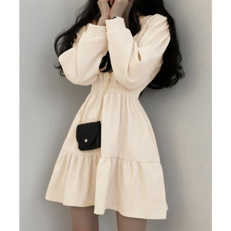 ティアードミニワンピース ウエストマーク | SUNSHINE CLOSET | 詳細画像6 