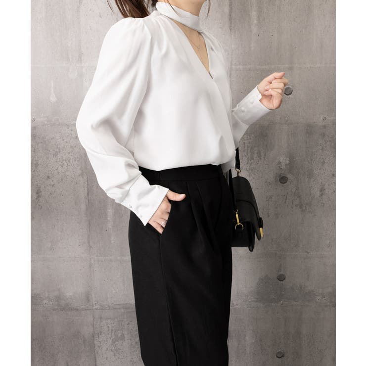 シャツブラウスレディース ボウタイトップス きれいめ大人可愛い | SUNSHINE CLOSET | 詳細画像20 