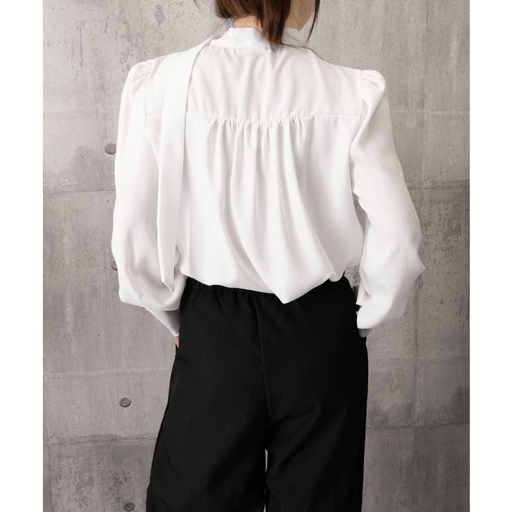 シャツブラウスレディース ボウタイトップス きれいめ大人可愛い | SUNSHINE CLOSET | 詳細画像21 