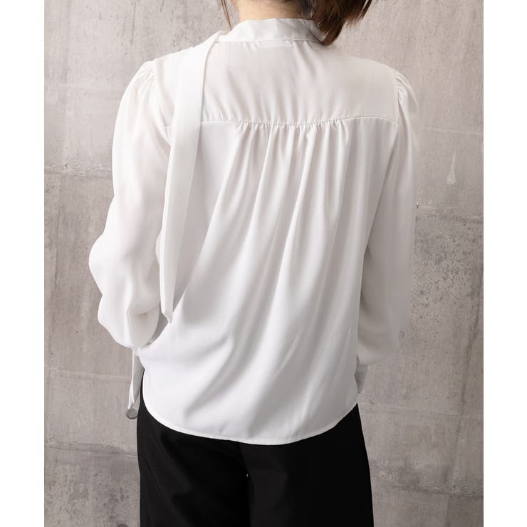 シャツブラウスレディース ボウタイトップス きれいめ大人可愛い | SUNSHINE CLOSET | 詳細画像22 