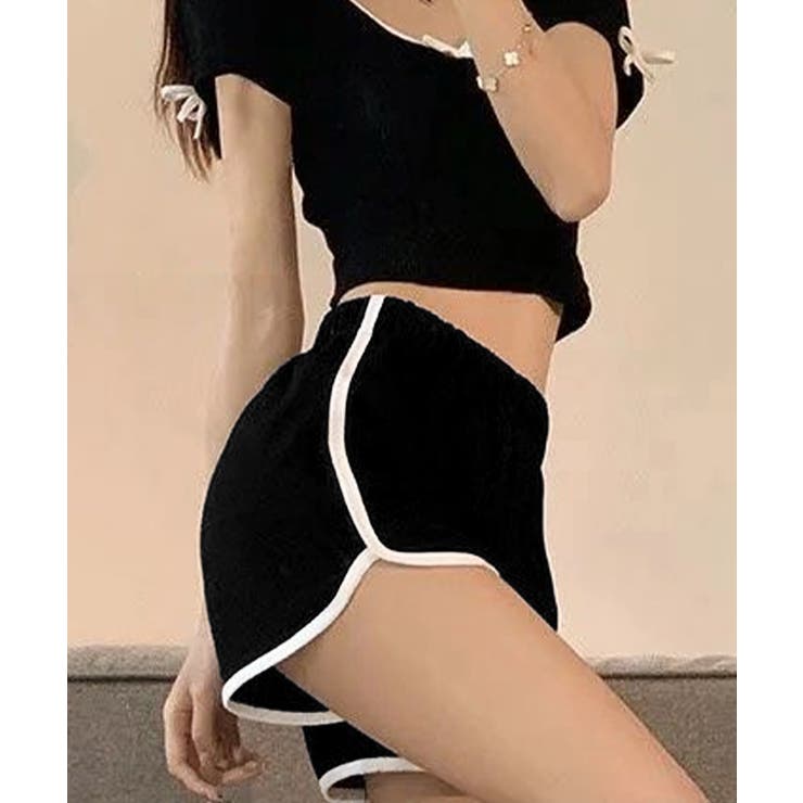 ハートポイントショートパンツ 夏服部屋着[品番：AGCW0006713