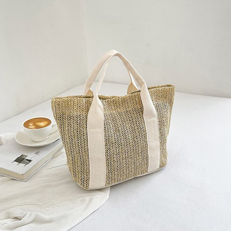 かごバッグ レディース大容量草編みバッグ | SUNSHINE CLOSET | 詳細画像25 