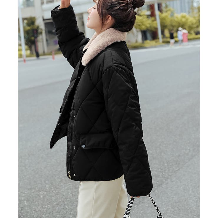 中綿キルティングジャケット 韓国アウター | SUNSHINE CLOSET | 詳細画像3 