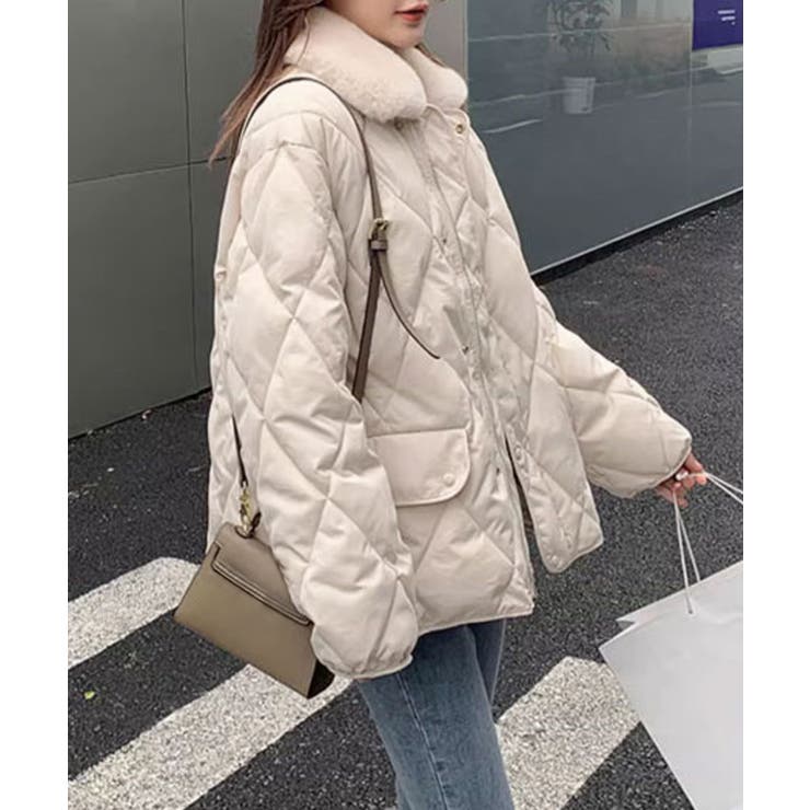 中綿キルティングジャケット 韓国アウター | SUNSHINE CLOSET | 詳細画像5 