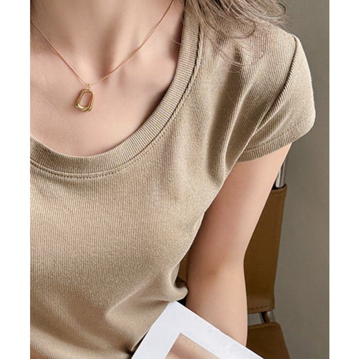UネックTシャツ レディース 半袖 夏服 | SUNSHINE CLOSET | 詳細画像4 