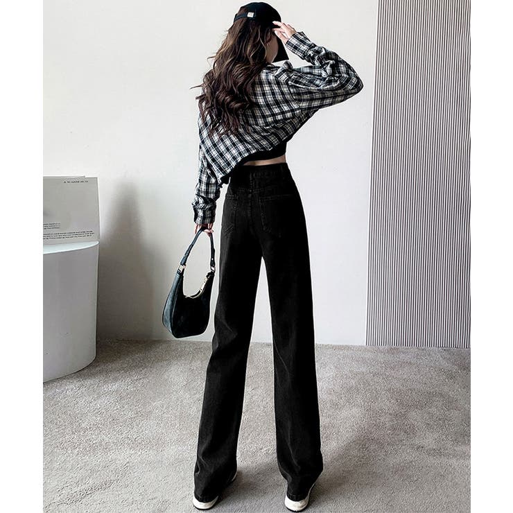 裏起毛デニムパンツ 暖かいジーンズ 厚手 | SUNSHINE CLOSET | 詳細画像11 