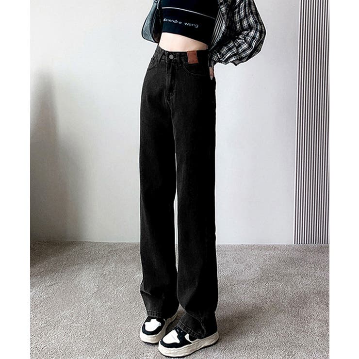 裏起毛デニムパンツ 暖かいジーンズ 厚手 | SUNSHINE CLOSET | 詳細画像12 