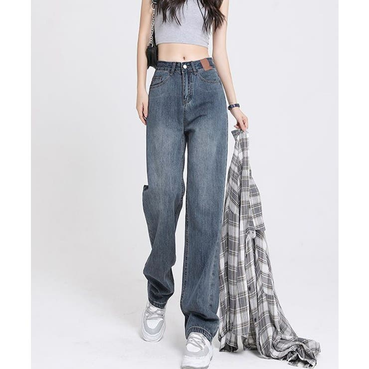 裏起毛デニムパンツ 暖かいジーンズ 厚手 | SUNSHINE CLOSET | 詳細画像15 