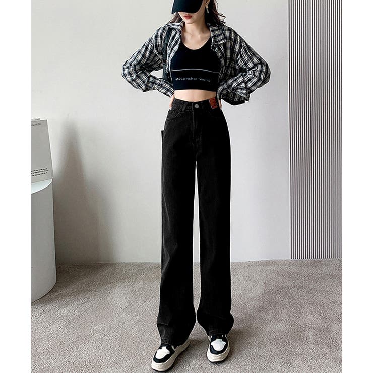 裏起毛デニムパンツ 暖かいジーンズ 厚手 | SUNSHINE CLOSET | 詳細画像9 