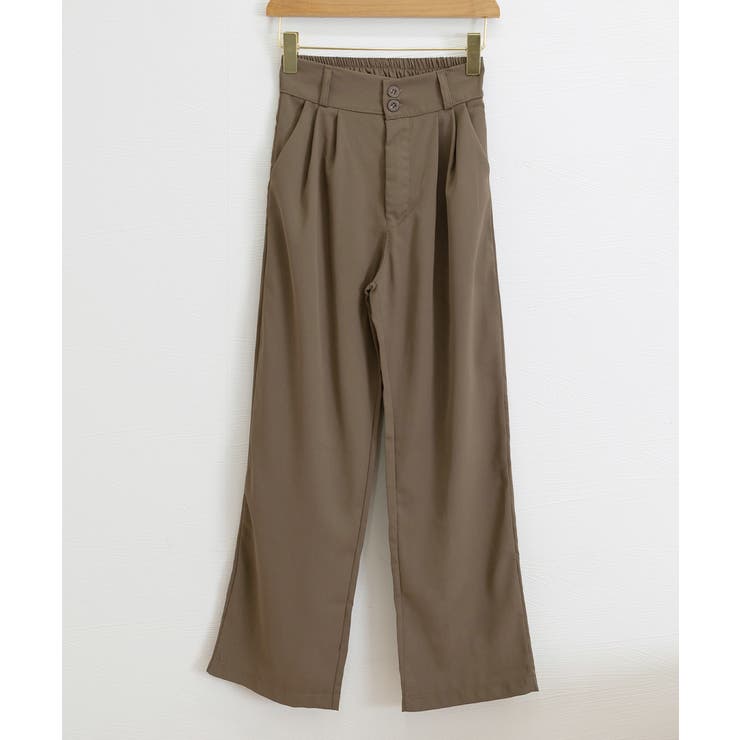 ワイドパンツ ツータックスラックスパンツ | SUNSHINE CLOSET | 詳細画像32 