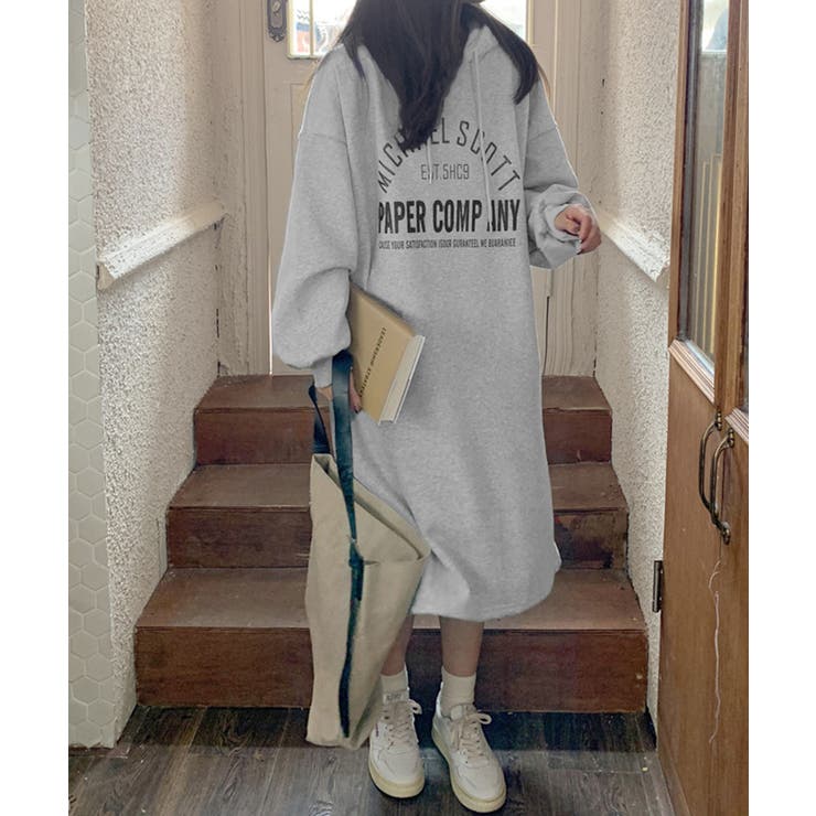 フーディスウェットワンピース裏起毛ワンピ | SUNSHINE CLOSET | 詳細画像15 