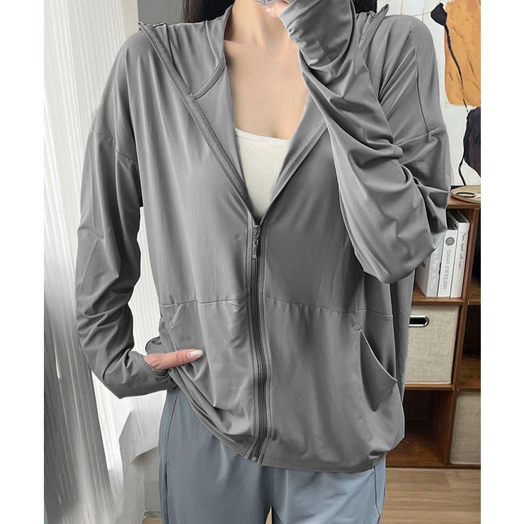 フード付き 指穴付きアウター 涼しい | SUNSHINE CLOSET | 詳細画像10 