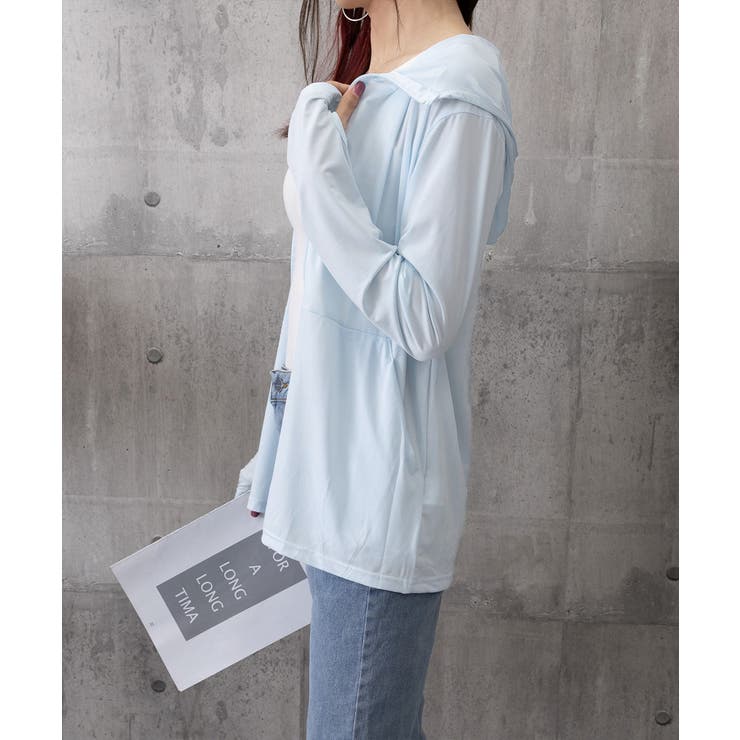 フード付き 指穴付きアウター 涼しい | SUNSHINE CLOSET | 詳細画像28 