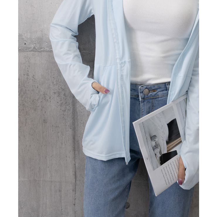 フード付き 指穴付きアウター 涼しい | SUNSHINE CLOSET | 詳細画像30 