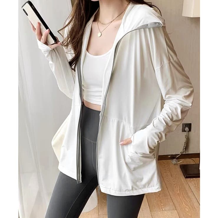 フード付き 指穴付きアウター 涼しい | SUNSHINE CLOSET | 詳細画像4 