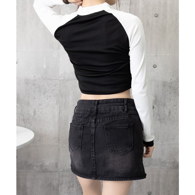 ロゴジップアップ クロップドトップス長袖 | SUNSHINE CLOSET | 詳細画像18