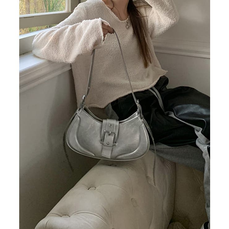 ホーボーバッグ 韓国 ハーフムーンバッグ | SUNSHINE CLOSET | 詳細画像16 