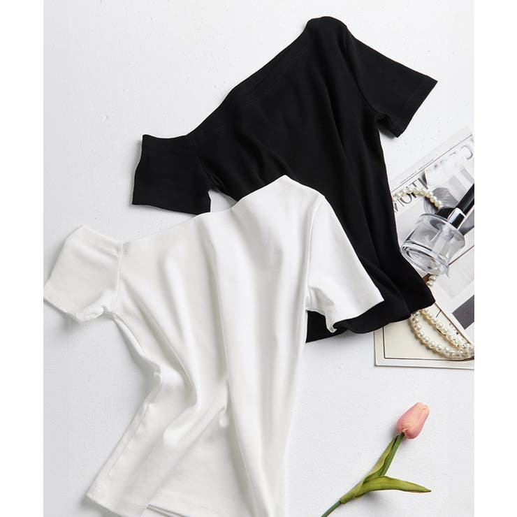 ワンショルダーTシャツオフショルダー夏服 | SUNSHINE CLOSET | 詳細画像19 