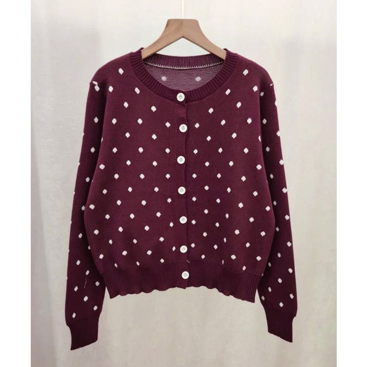 レトロ 水玉模様 可愛い長袖トップス | SUNSHINE CLOSET | 詳細画像24 