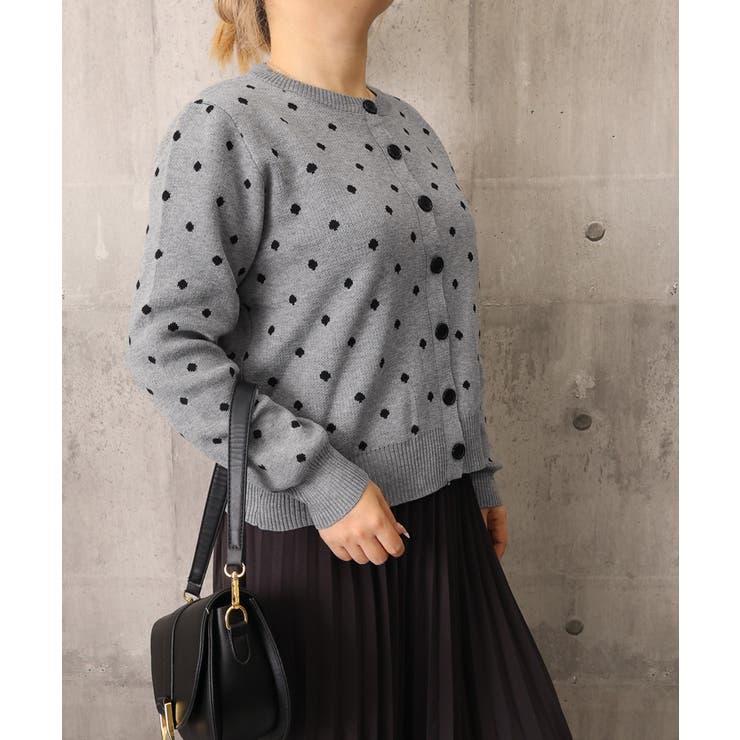 レトロ 水玉模様 可愛い長袖トップス | SUNSHINE CLOSET | 詳細画像28 