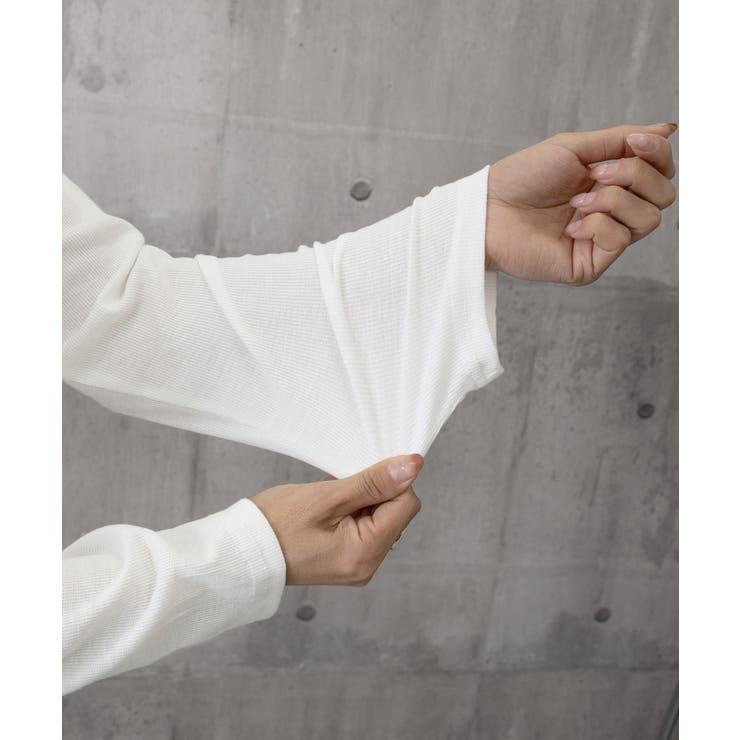 ハーフボタンカットソー長袖タイトtシャツ | SUNSHINE CLOSET | 詳細画像21 