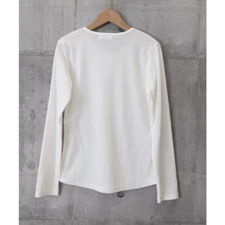 ハーフボタンカットソー長袖タイトtシャツ | SUNSHINE CLOSET | 詳細画像23 