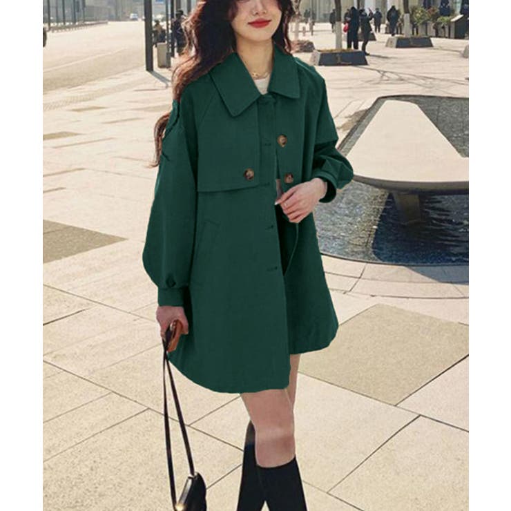 ライトトレンチジャケット レディース上品 | SUNSHINE CLOSET | 詳細画像10 