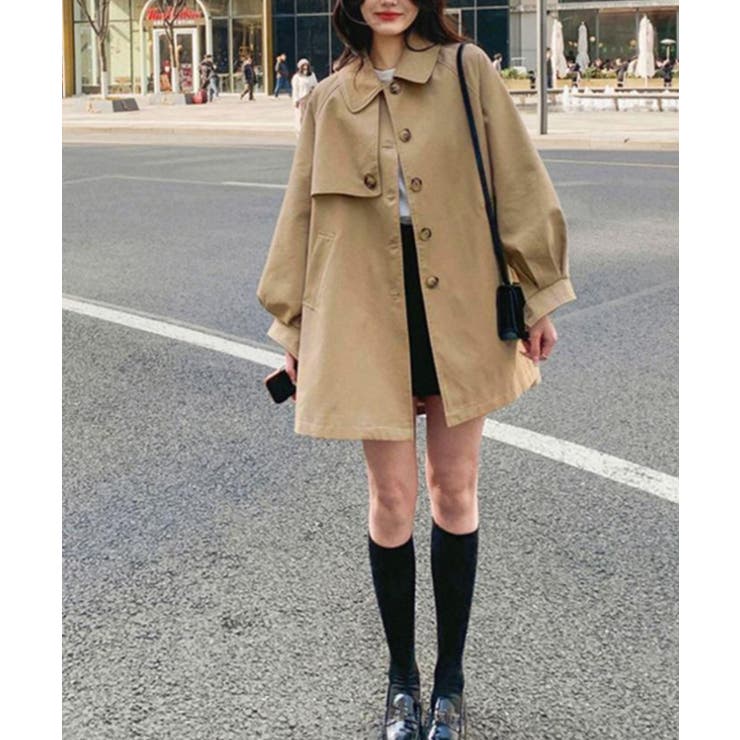 ライトトレンチジャケット レディース上品 | SUNSHINE CLOSET | 詳細画像3 