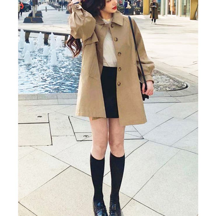 ライトトレンチジャケット レディース上品 | SUNSHINE CLOSET | 詳細画像4 