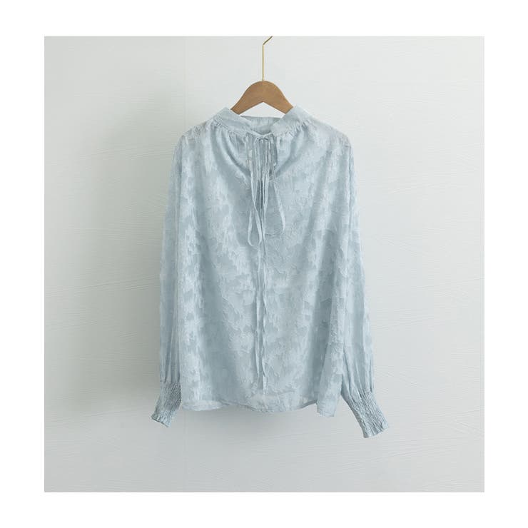 シアーブラウス バルーンスリーブ 韓国風 | SUNSHINE CLOSET | 詳細画像17 