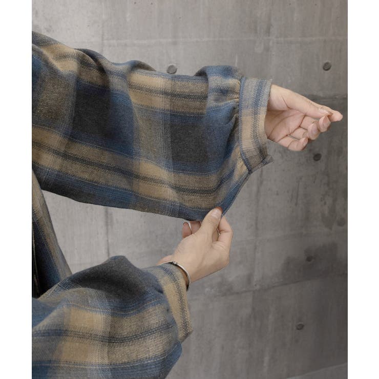 レディースチェックシャツブラウスレトロ風 | SUNSHINE CLOSET | 詳細画像28 