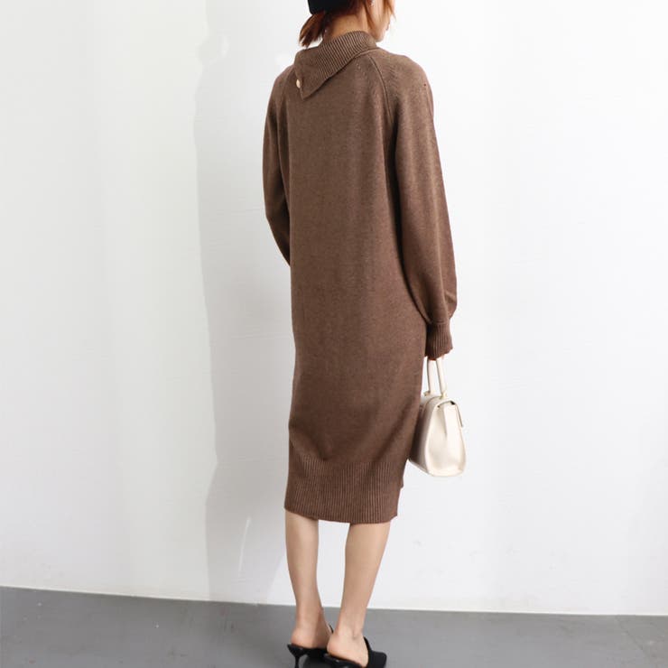 ニットワンピース 長袖 レディース 秋冬 | SUNSHINE CLOSET | 詳細画像29 