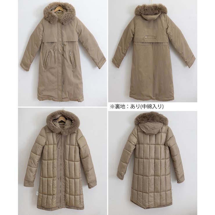 レディース ミドル丈あったかアウター ヨーク付きコート | SUNSHINE CLOSET | 詳細画像26 