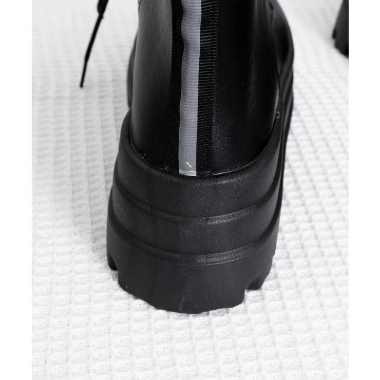 ショートブーツ厚底 ワークブーツ美脚脚長 | SUNSHINE CLOSET | 詳細画像18 